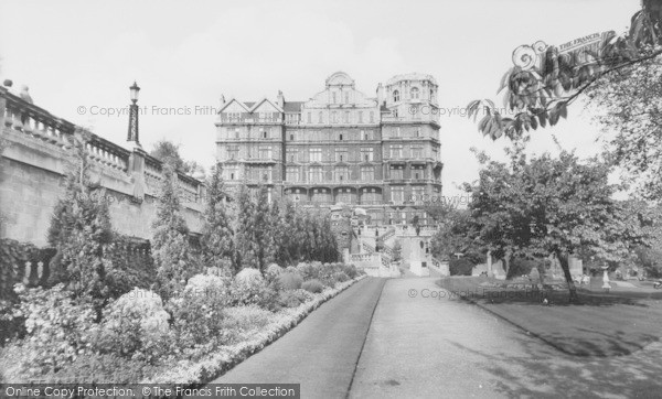 Photo of Bath, Parade Gardens And Abbey c.1960
