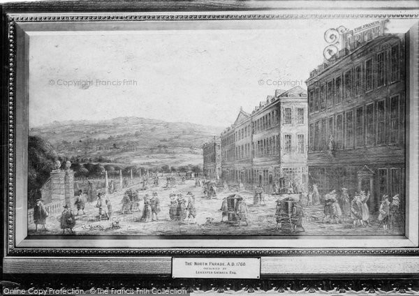 Photo of Bath, Picture In The Baths, The North Parade (1760) 1903