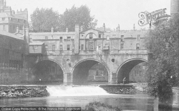 Photo of Bath, Pulteney Bridge 1895