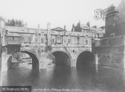 Pulteney Bridge 1901, Bath
