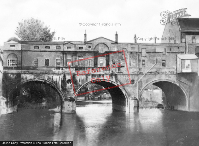 Photo of Bath, Pulteney Bridge c.1930