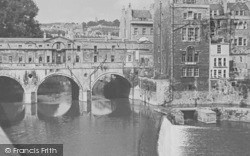 Pulteney Bridge c.1950, Bath