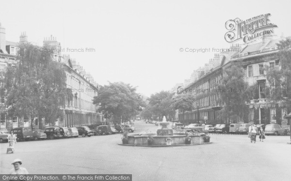 Photo of Bath, Pulteney Street c.1960