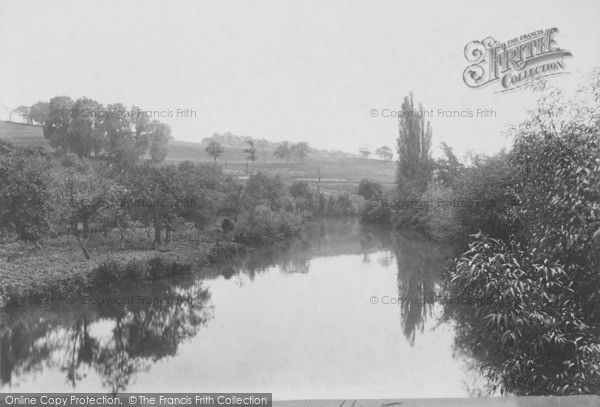 Photo of Bath, River Avon From Grosvenor Bridge 1907