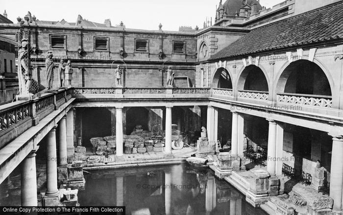 Photo of Bath, Roman Bath c.1935