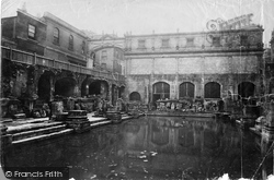 Roman Baths 1890, Bath
