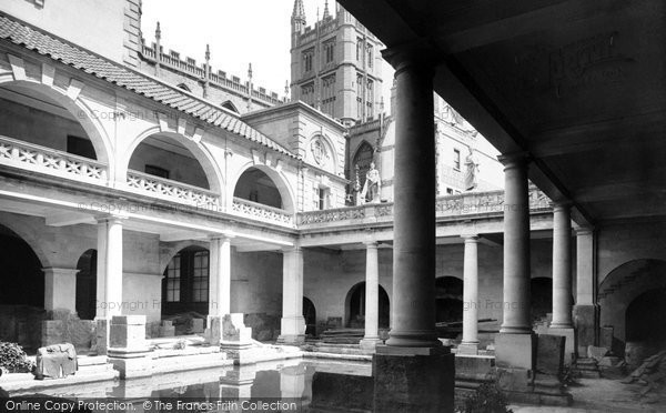 Photo of Bath, Roman Baths 1897