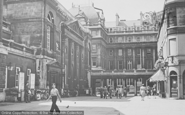 Photo of Bath, Royal Baths And Pump Rooms c.1950