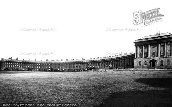 Photo of Bath, Royal Crescent 1896
