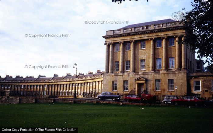 Photo of Bath, Royal Crescent c.1985