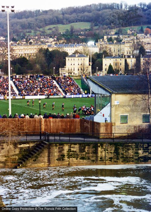 Photo of Bath, Rugby Ground From River Avon 2002