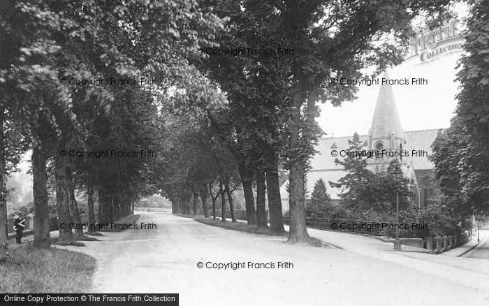 Photo of Bath, St John's Avenue And Church, Bathwick 1907