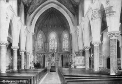 St John's Church Interior 1902, Bath