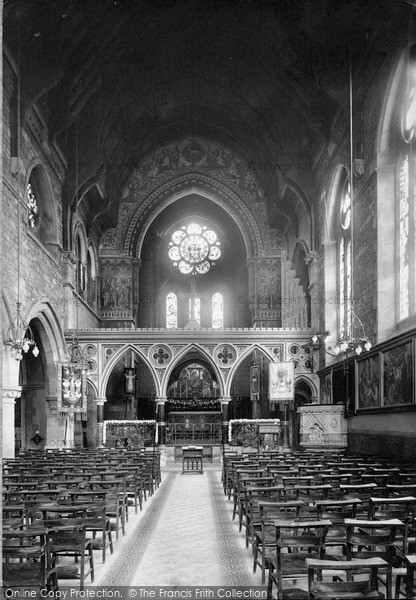 Photo of Bath, St John The Baptist Church Interior, Bathwick 1907