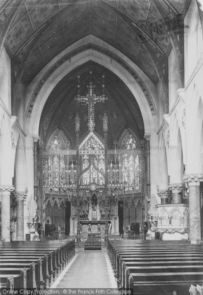 Photo of Bath, St John The Evangelist Rc Church Interior 1907