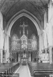 St John The Evangelist Rc Church Interior 1907, Bath