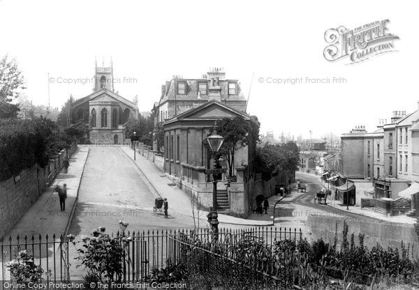 Photo of Bath, St Mark's Church And Claverton Street 1895