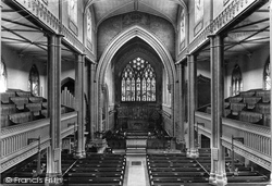 St Mary's Church Interior 1911, Bath