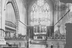 St Mary's Church Interior, Bathwick 1887, Bath
