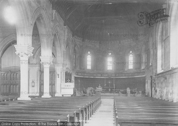 Photo of Bath, St Paul's Church Interior 1902
