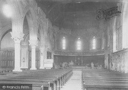 St Paul's Church Interior 1902, Bath