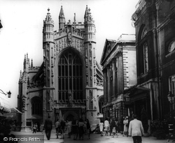 The Abbey c.1955, Bath