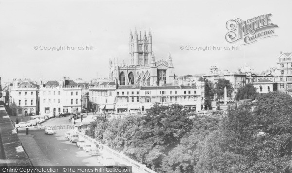 Photo of Bath, The Abbey c.1960