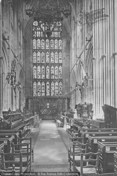 Photo of Bath, The Abbey, Choir East 1914