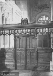 The Abbey, Kemble's Screen 1887, Bath