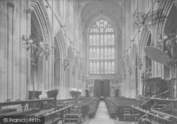The Abbey, Nave West 1914, Bath