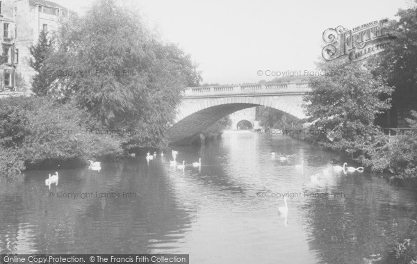 Photo of Bath, The River c.1960
