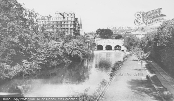 Photo of Bath, The River c.1960