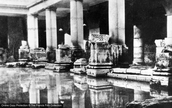 Photo of Bath, The Roman Bath c.1930