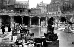 The Roman Baths 1890, Bath