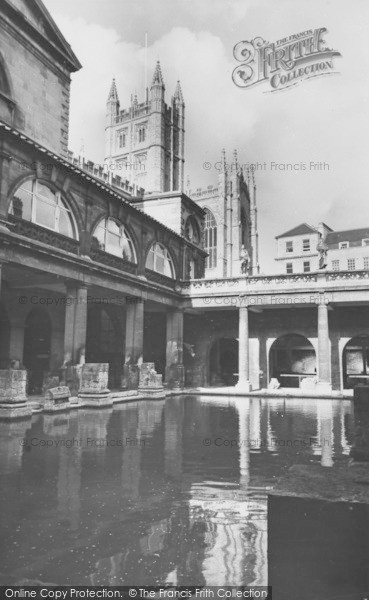 Photo of Bath, The Roman Baths c.1960