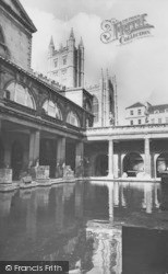The Roman Baths c.1960, Bath