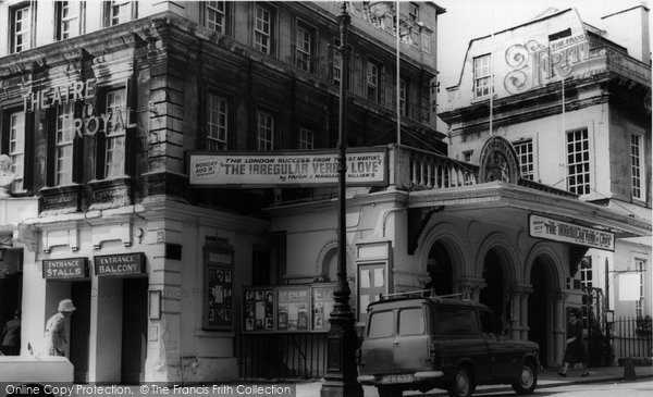 Photo of Bath, The Theatre Royal c.1955