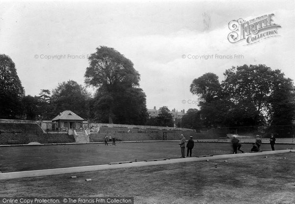 Photo of Bath, Victoria Park Bowling Green 1923