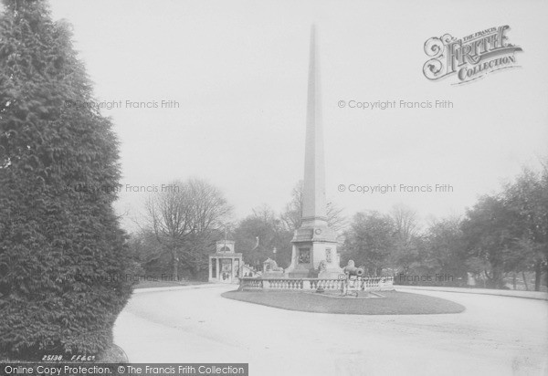 Photo of Bath, Victoria Park Obelisk 1890