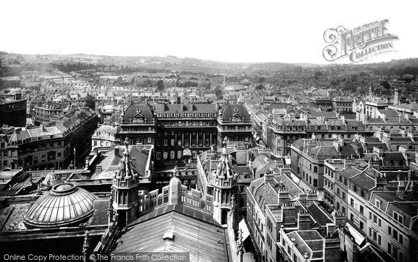 Photo of Bath, View From Abbey 1929