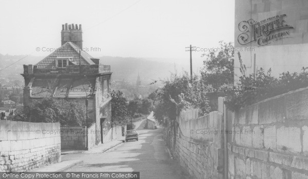 Photo of Bath, View From Camden Road c.1965
