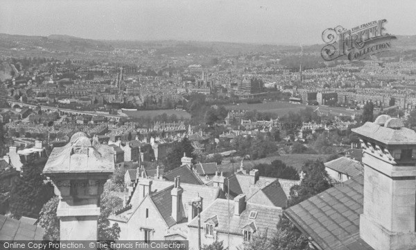 Photo of Bath, View From The Youth Hostel c.1955