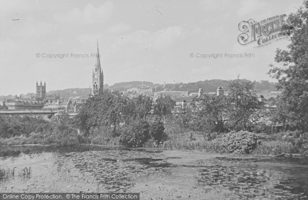 Photo of Bath, View From Widcombe Bridge c.1950