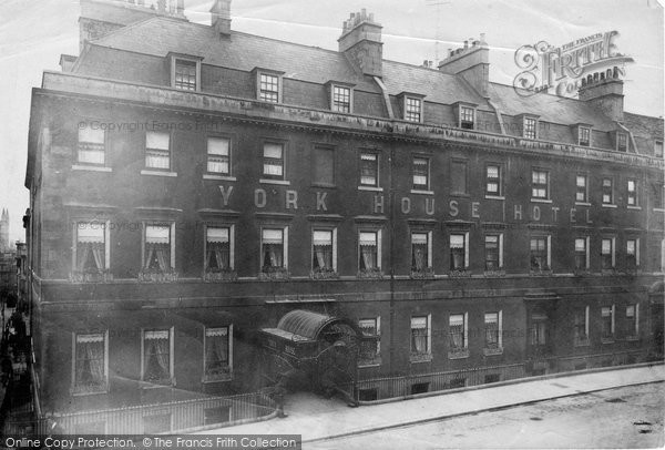 Photo of Bath, York House Hotel 1902
