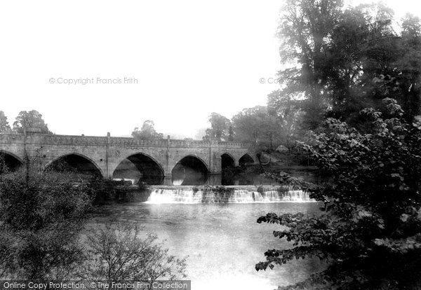 Photo of Bathampton, Bridge And Weir 1907