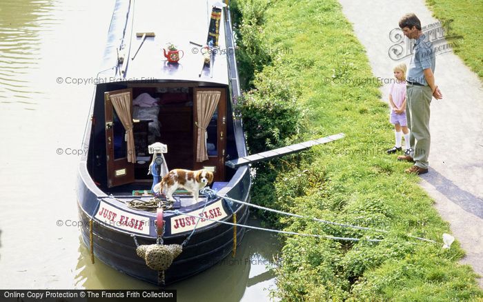 Photo of Bathampton, Canal Boat, Kennet And Avon Canal 1996