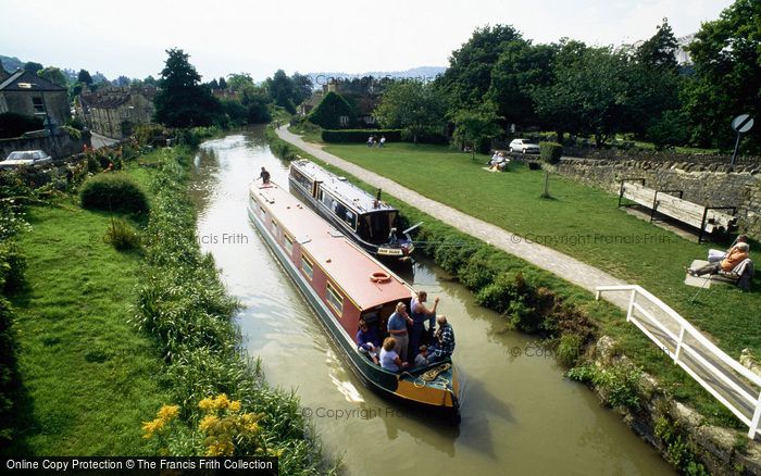 Photo of Bathampton, Kennet And Avon Canal From Bridge 1996