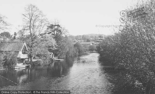 Photo of Bathampton, River Avon c.1955