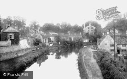 The Canal And George Inn 1907, Bathampton
