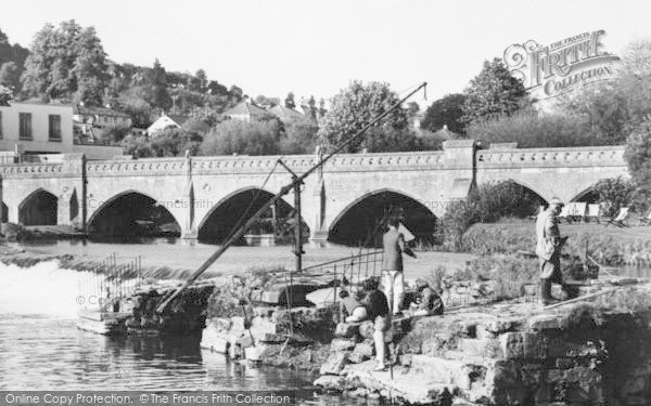 Photo of Bathampton, Toll Bridge And Weir c.1960